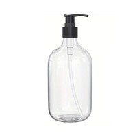 ECS 500ml Pump Bottle - Black Pump