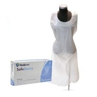 MEDICOM Safebasics PE Apron - White x50