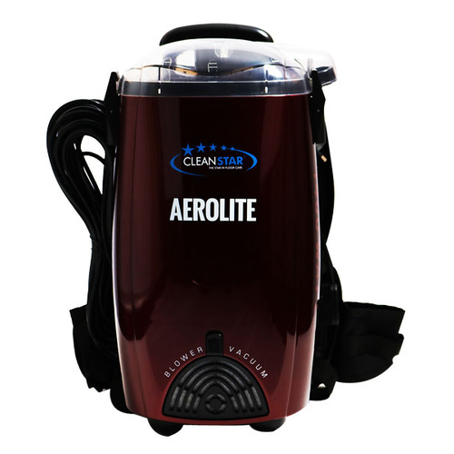 Aerolite 1400W Lightweight Backpack Vacuum Cleaner - Red